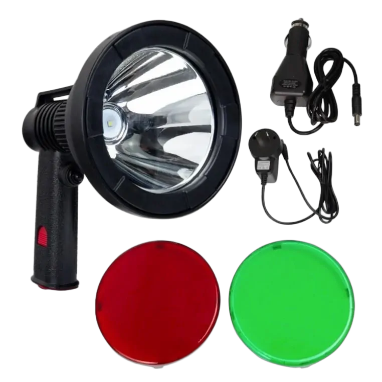 HARDKORR 1200LM LED HAND HELD LITHIUM RECHARGEABLE SPOTLIGHT