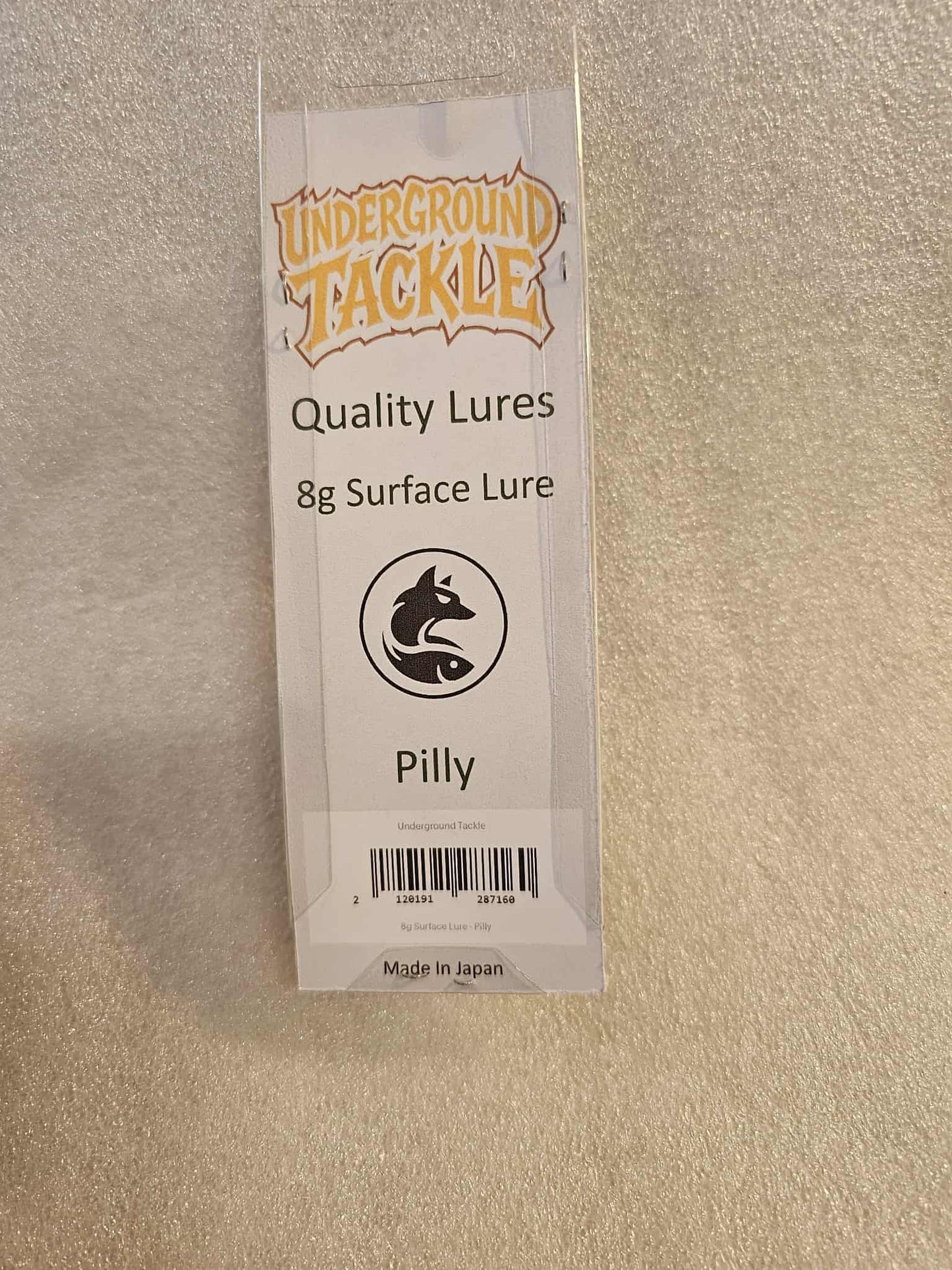 Underground Tackle Pilly Surface Lure – Floating Minnow 85 mm