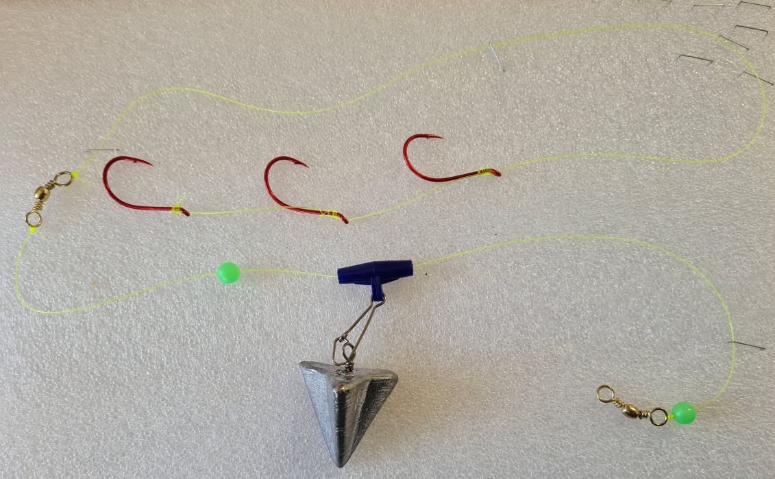 Beach Running Sinker Rig