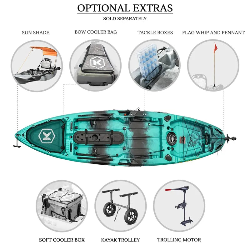 NEXTGEN 10 MKII Pro Fishing Kayak Package