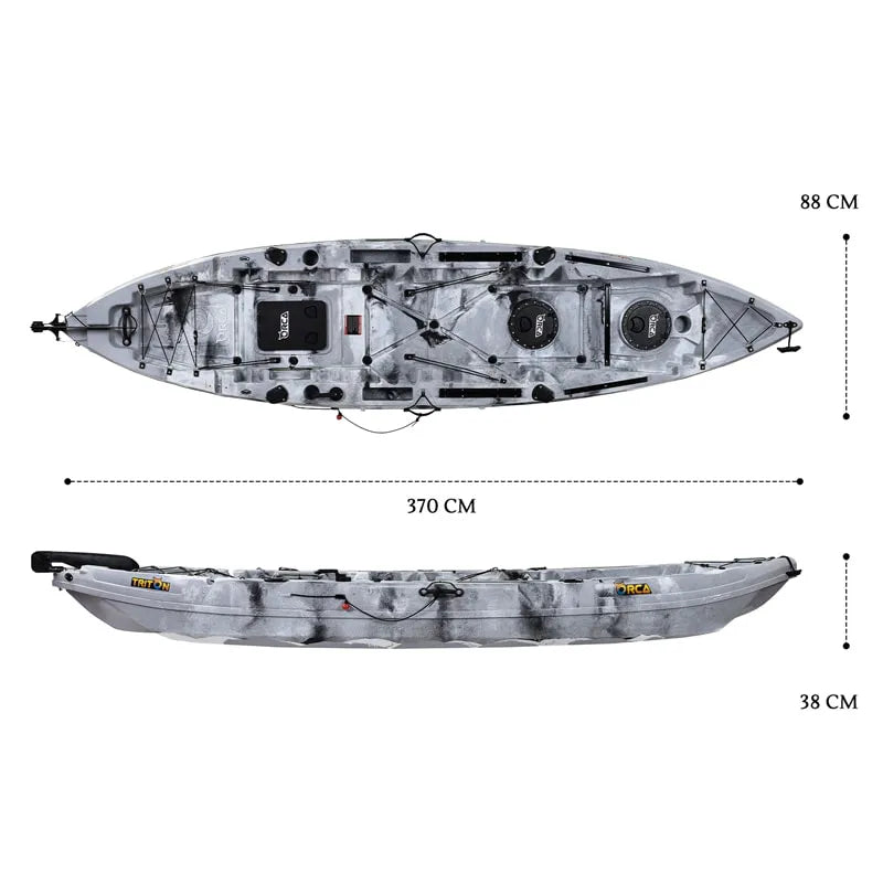 Triton Pro Fishing Kayak Package