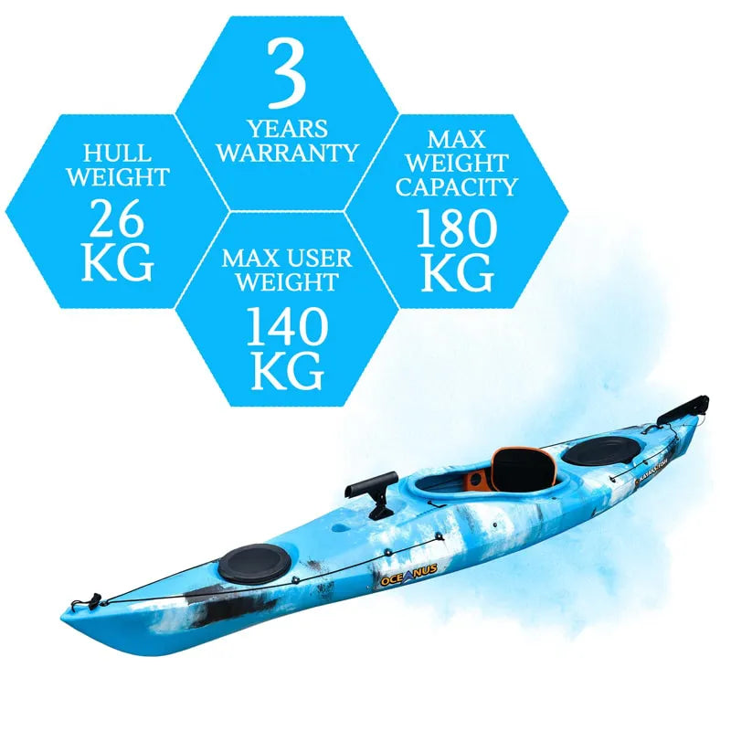 Oceanus 12.5 Single Sit In Kayak