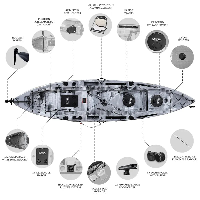 Triton Pro Fishing Kayak Package