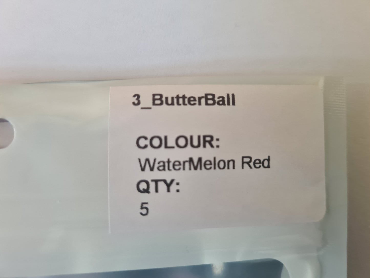 Hobi Soft Baits Butter Ball in 3 inch Watermelon