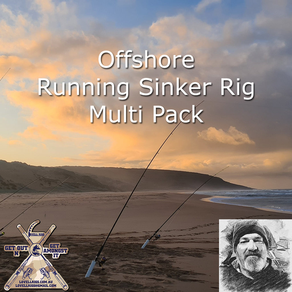 Offshore Running Sinker Rig Multi Pack
