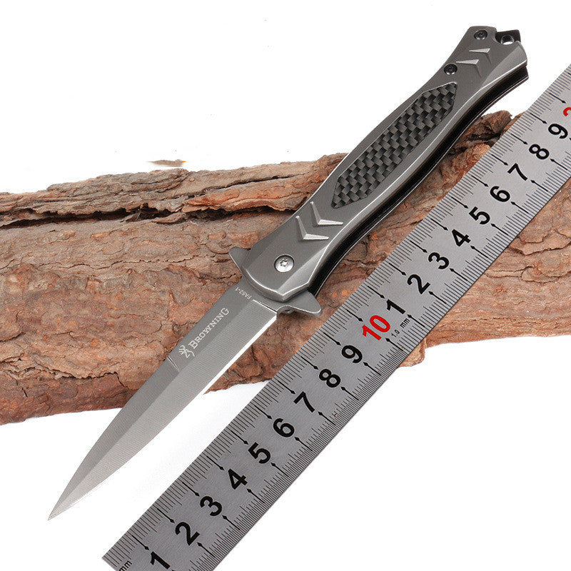 Multifunctional Steel Handle Survival Knife Fruit Knife