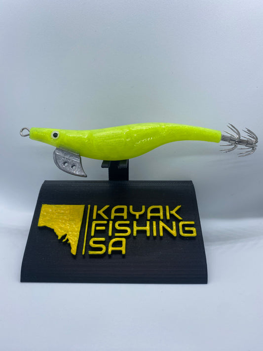 KFSA Squid Jig - Glow Yellow