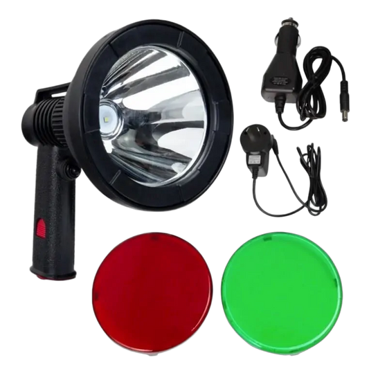 HARDKORR 1200LM LED HAND HELD LITHIUM RECHARGEABLE SPOTLIGHT