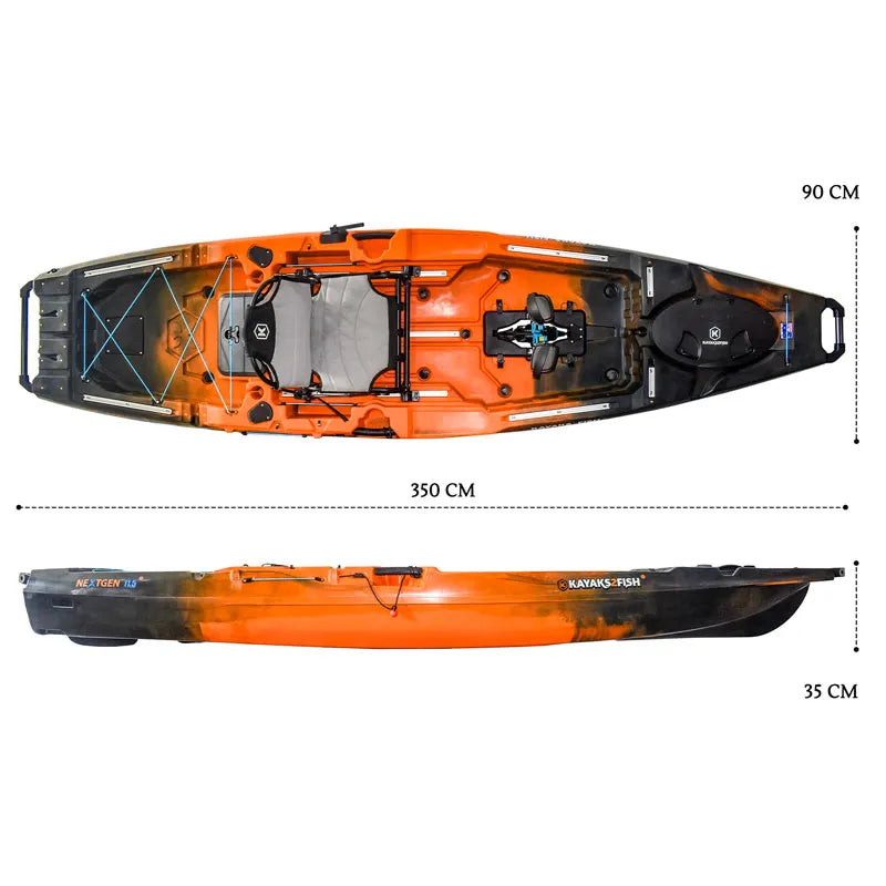 Nextgen 11.5 Pedal Kayak