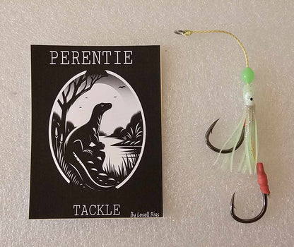 Perentie Skirted Double Inline Assist Hooks