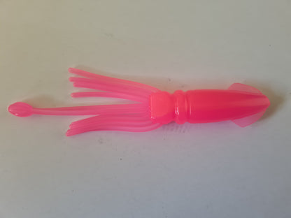 Hobi Soft Baits Squid 5inch Pink