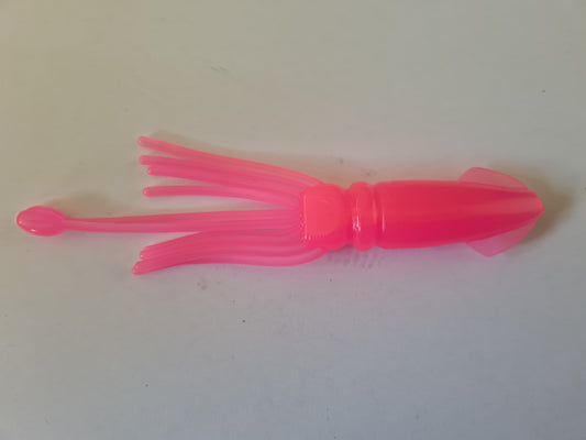 Hobi Soft Baits Squid 5inch Pink