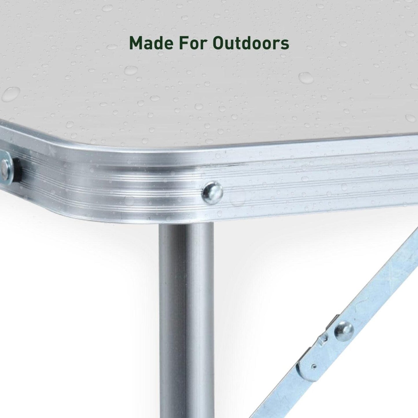 KILIROO Camping Table 60cm Silver