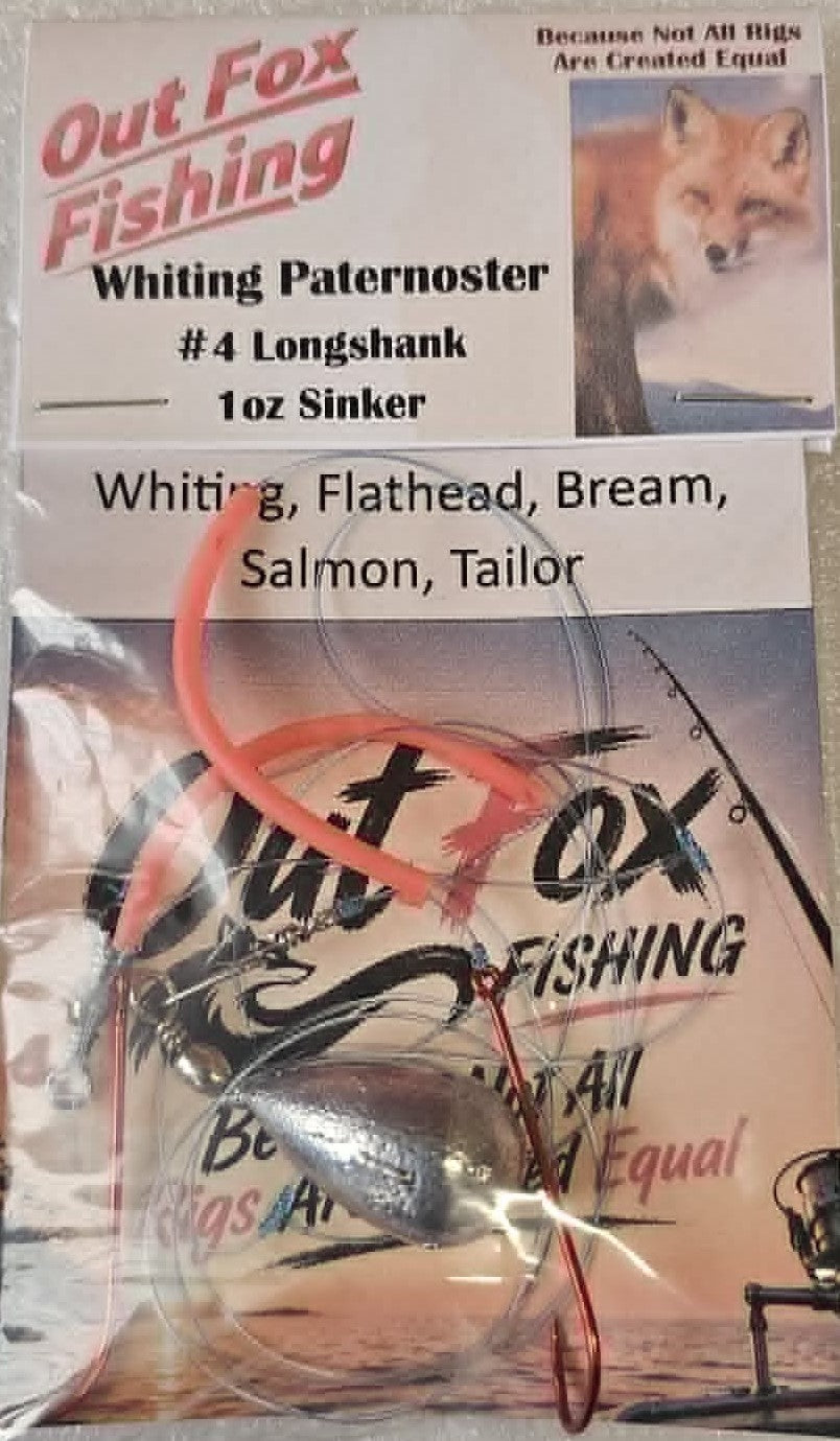 Outfox Whiting Paternoster Rig Bundles FREE DELIVERY