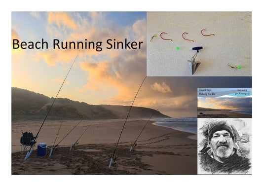 Beach Running Sinker Rig