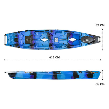 NextGen 13 Duo Pedal Kayak