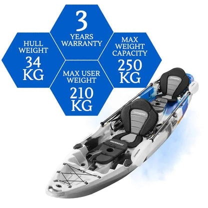 Merlin Double Fishing Kayak Package