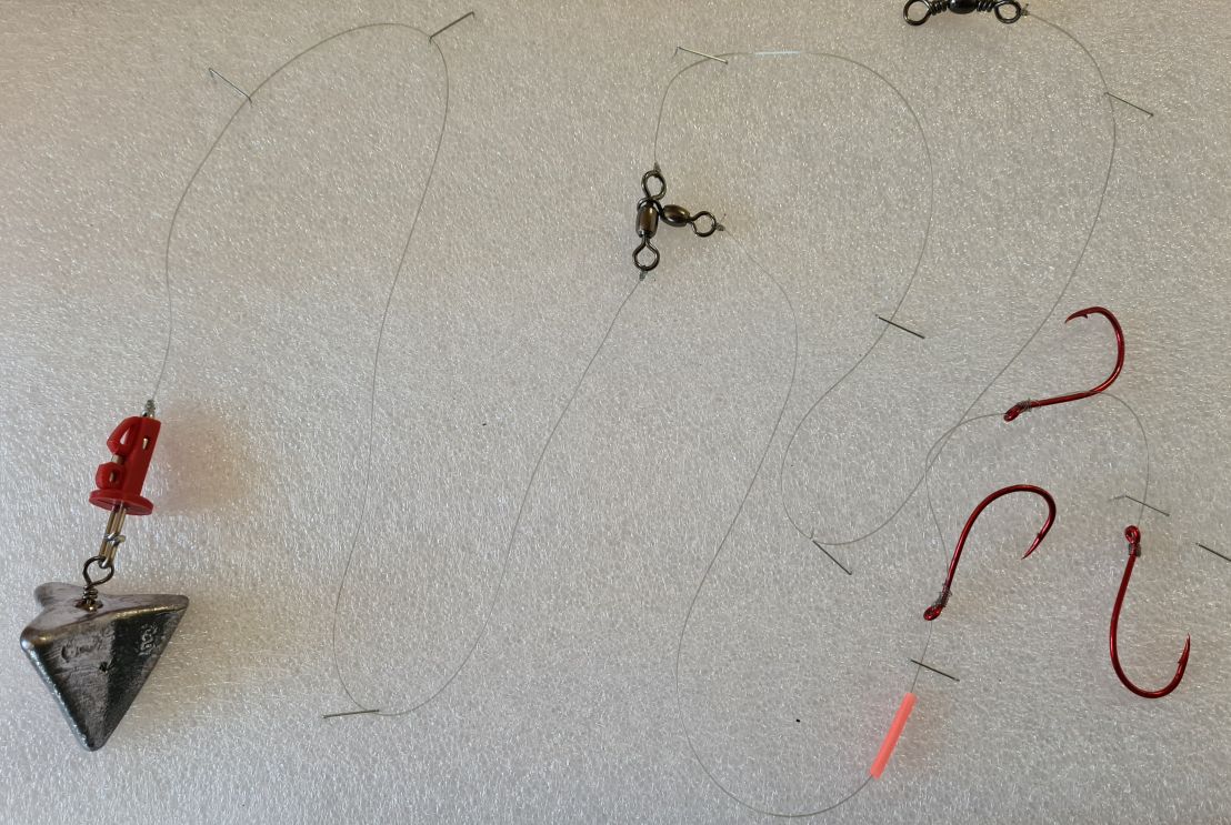 Beach T Rig with Splash Down Clip Multi Pack – Lovell Rigs