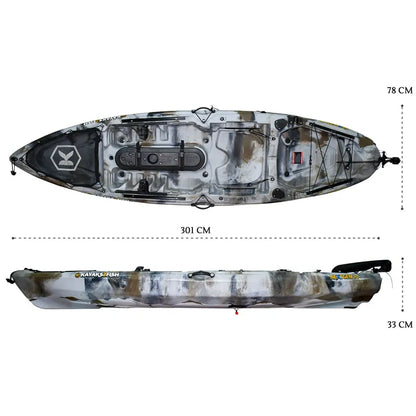 NEXTGEN 10 Pro Fishing Kayak Package