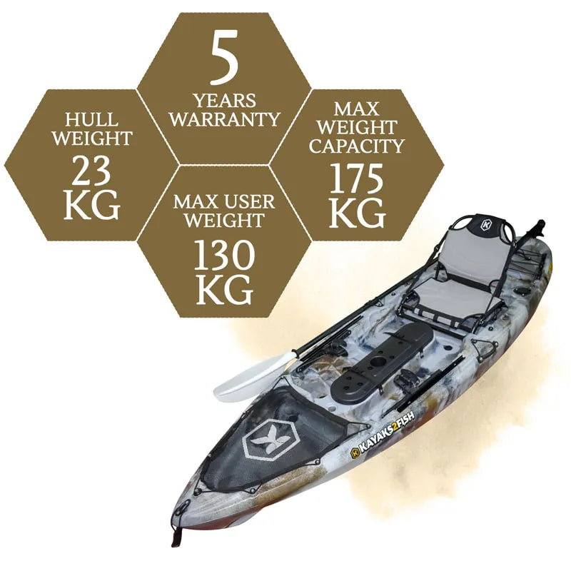 NEXTGEN 10 Pro Fishing Kayak Package