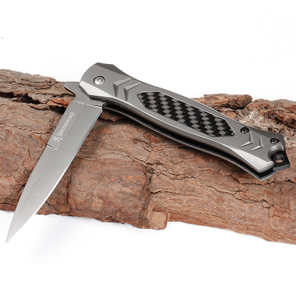 Multifunctional Steel Handle Survival Knife Fruit Knife