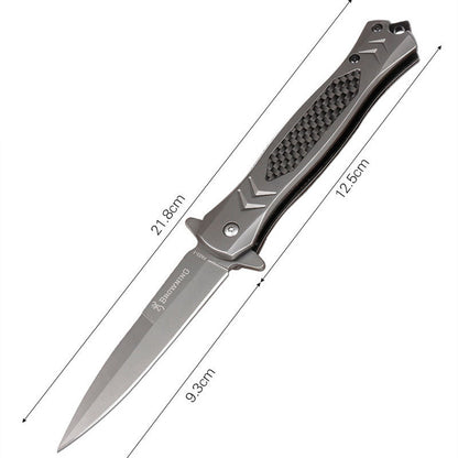 Multifunctional Steel Handle Survival Knife Fruit Knife