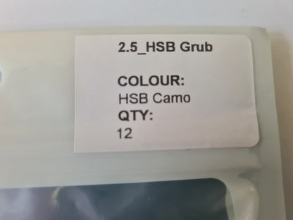 Hobi Soft Baits Grub 2.5 Cammo